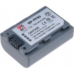 Baterie T6 Power Sony NP-FP30, NP-FP50, 750mAh, 5,4Wh, šedá, VCSO0036