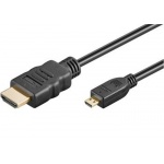 PremiumCord Kabel HDMI A - HDMI micro D, 5m, kphdmad5