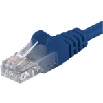 PremiumCord Patch kabel UTP RJ45-RJ45 CAT6 3m modrá, sp6utp030B