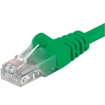 PremiumCord Patch kabel UTP RJ45-RJ45 level 5e 2m zelená, sputp02G