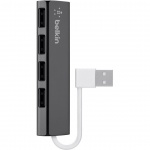 BELKIN USB HUB 4-Port Ultra-Slim Travel Hub, F4U042bt