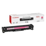 Canon toner CRG-718M, purpurový, 2660B002 - originální