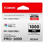 Canon PFI-1000 PBK, photo černý, 0546C001 - originální