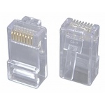 SOLARIX Konektor RJ45 CAT5E UTP 8p8c pro licnu 100ks bal., 11238803