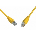SOLARIX patch kabel CAT5E SFTP PVC 15m žlutý, 28441509