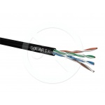 Instalační kabel Solarix CAT5E UTP PE Fca venkovní Gelový 305m/box SXKD-5E-UTP-PEG, 27655196