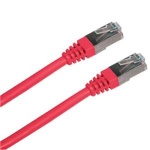 Patch cord FTP cat5e 0,5M červený, 1602