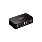 D-Link 7-Port Hi-speed USB 2.0 Hub, DUB-H7/E