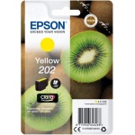 EPSON ink Yellow 202 Premium - singlepack, 4,1ml, 300s, standard, C13T02F44010 - originální