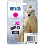 Epson Singlepack Magenta 26XL Claria Premium Ink, C13T26334012 - originální