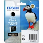 EPSON T3248 Matte Black, C13T32484010 - originální