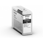 Epson Singlepack Photo Black T850100 UltraChrome HD ink 80ml, C13T850100 - originální