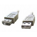 GEMBIRD Kabel USB A-A 3m 2.0 prodlužovací HQ Black, CCP-USB2-AMAF-10