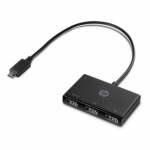 HP USB-C to USB-A Hub, Z6A00AA