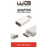 Adaptér Micro USB na Type C bílá, MM_5894