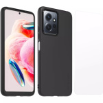 Made for Xiaomi TPU Kryt + Tvrzené Sklo pro Xiaomi Redmi Note 12 4G Black, WICASETPURNOTE124GN