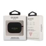 Guess 4G Charm Silikonové Pouzdro pro AirPods Pro Black, GUAPLSC4EK