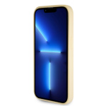 Guess PU Fixed Glitter 4G Metal Logo Zadní Kryt pro iPhone 15 Pro Max Gold, GUHCP15XHG4SGD