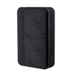 Guess PU 4G Leather Powerbanka 10000mAh Black, GUPB10DP4GEGK