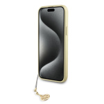 Guess 4G Charm Zadní Kryt pro iPhone 15 Pro Max Brown, GUHCP15XGF4GBR