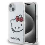 Hello Kitty IML Head Logo Zadní Kryt pro iPhone 13 White , HKHCP13MHCKHST