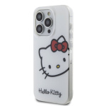 Hello Kitty IML Head Logo Zadní Kryt pro iPhone 15 Pro White , HKHCP15LHCKHST