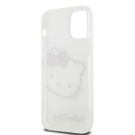 Hello Kitty IML Head Logo Zadní Kryt pro iPhone 12/12 Pro White , HKHCP12MHCKHST