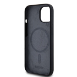 DKNY Liquid Silicone Arch Logo MagSafe Zadní Kryt pro iPhone 13 Black, DKHMP13MSNYACH