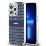 DKNY PC/TPU Repeat Pattern Tonal Stripe Magsafe Zadní Kryt pro iPhone 13 Pro Max Blue, DKHMP13XHRHSEB