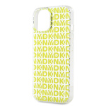 DKNY PC/TPU Repeat Pattern Zadní Kryt pro iPhone 15 Yellow, DKHCP15SHOPECY