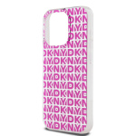 DKNY PC/TPU Repeat Pattern Zadní Kryt pro iPhone 15 Pro Pink, DKHCP15LHOPECP