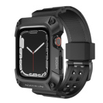 Nillkin DynaGuard Řemínek + Kryt pro Apple Watch Series 44mm 4/5/6 Black, 57983115357