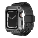 Nillkin DynaGuard Řemínek + Kryt pro Apple Watch Series 45mm 7/8/9 Gray, 57983115360