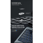 Nillkin Bumper Combo Keyboard Case (Backlit Version) pro iPad Air 10.9 2020/Air 4/Air 5/Pro 11 2020/2021/2022 Black, 57983118069