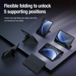 Nillkin Bumper PRO Protective Stand Case Multi-angle pro Samsung Galaxy Tab S9 FE+ Black, 57983119898