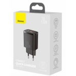 Baseus  Compact Quick Nabíječka USB/USB-C 20W Black, CCXJ-B01