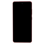 LCD display + Dotyk + Přední Kryt Samsung G780 4G Galaxy S20 FE Cloud Red (Service Pack), GH82-24219E