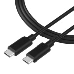 Tactical Smooth Thread Cable USB-C/USB-C 1m Black, 57983104155