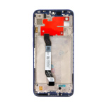 LCD Display + Dotyková Deska + Přední Kryt pro Xiaomi Redmi Note 8T Blue No Logo, 57983114726 - neoriginální