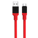 Tactical Fat Man Cable USB-A/USB-C 1m Red, 57983117386