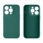 OBAL:ME Matte TPU Kryt pro Apple iPhone 15 Pro Dark Green, 57983117501