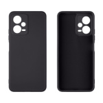 OBAL:ME Matte TPU Kryt pro Xiaomi Redmi Note 12 5G Black, 57983117570