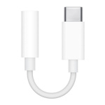 MU7E2ZM/A iPhone USB-C/3,5mm Adaptér White (Bulk), 57983118099