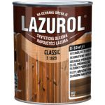Lazurol Classic S1023 tenkovrstvá lazura na dřevo s obsahem olejů, 0023 teak, 750 ml