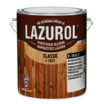 Lazurol Classic S1023 tenkovrstvá lazura na dřevo s obsahem olejů, 0023 teak, 2,5 l