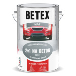 Betex  S2131 2v1 základní i vrchní barva na beton 0110 šedá, 5 kg