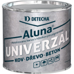 Detecha Aluna barva na kov beton dřevo s obsahem hliníku, stříbřitá, 2 kg