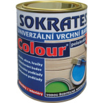 Sokrates Colour pololesk univerzální vrchní barva na dřevo a kov, 0603 slonová kost, 0,7 kg