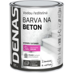 DENAS NA BETON vrchní barva na beton, 0905 šedý protiskluz, 0,7 kg