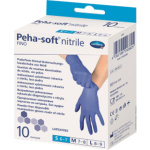 Peha-soft Nitril Jednorázové ochranné rukavice velikost S, 10 ks